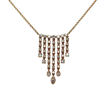 Diamond Chandelier Necklace